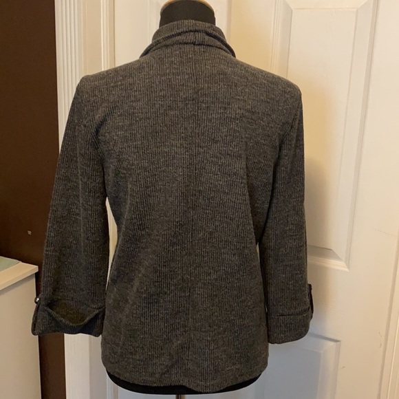Maurices Women’s 3/4 Sleeve Jacket Gray sz L NWT - Picture 4 of 6